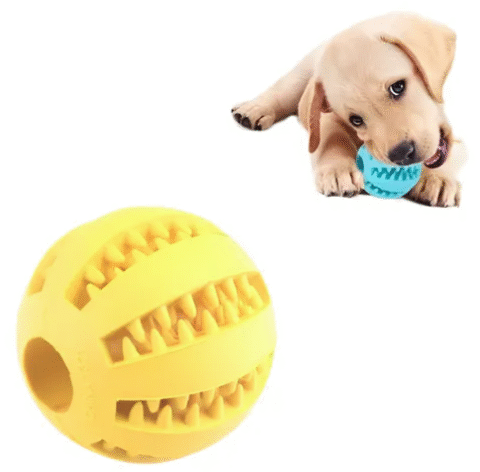 Juguete mordillo pelota porta alimento - Imagen 5